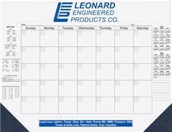 Custom 40 Sheet Desk Pad (21 ¾"x 17")