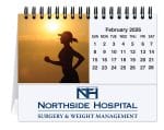 Custom Active Lifestyle Tent Desk Calendar (5 13/16"x 4 ½")