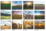 Custom Agriculture Tent Desk Calendar (5 13/16"x 4 ½") - 2