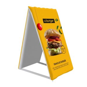 Custom Aire Frame™ Inflatable A-Frame with Custom Advertising Sleeve- 19"W
