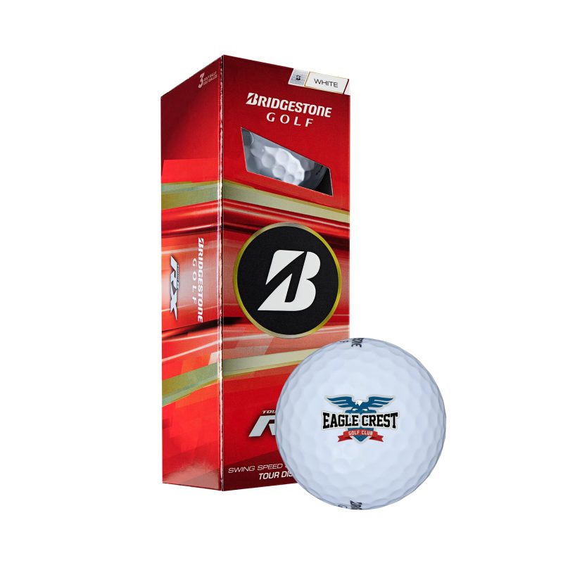 Custom Bridgestone Tour B RX Golf Balls - 3 Pack