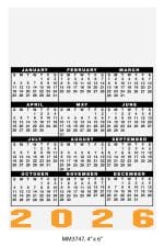 Custom Calendar Magnet (4"x 6") - 1