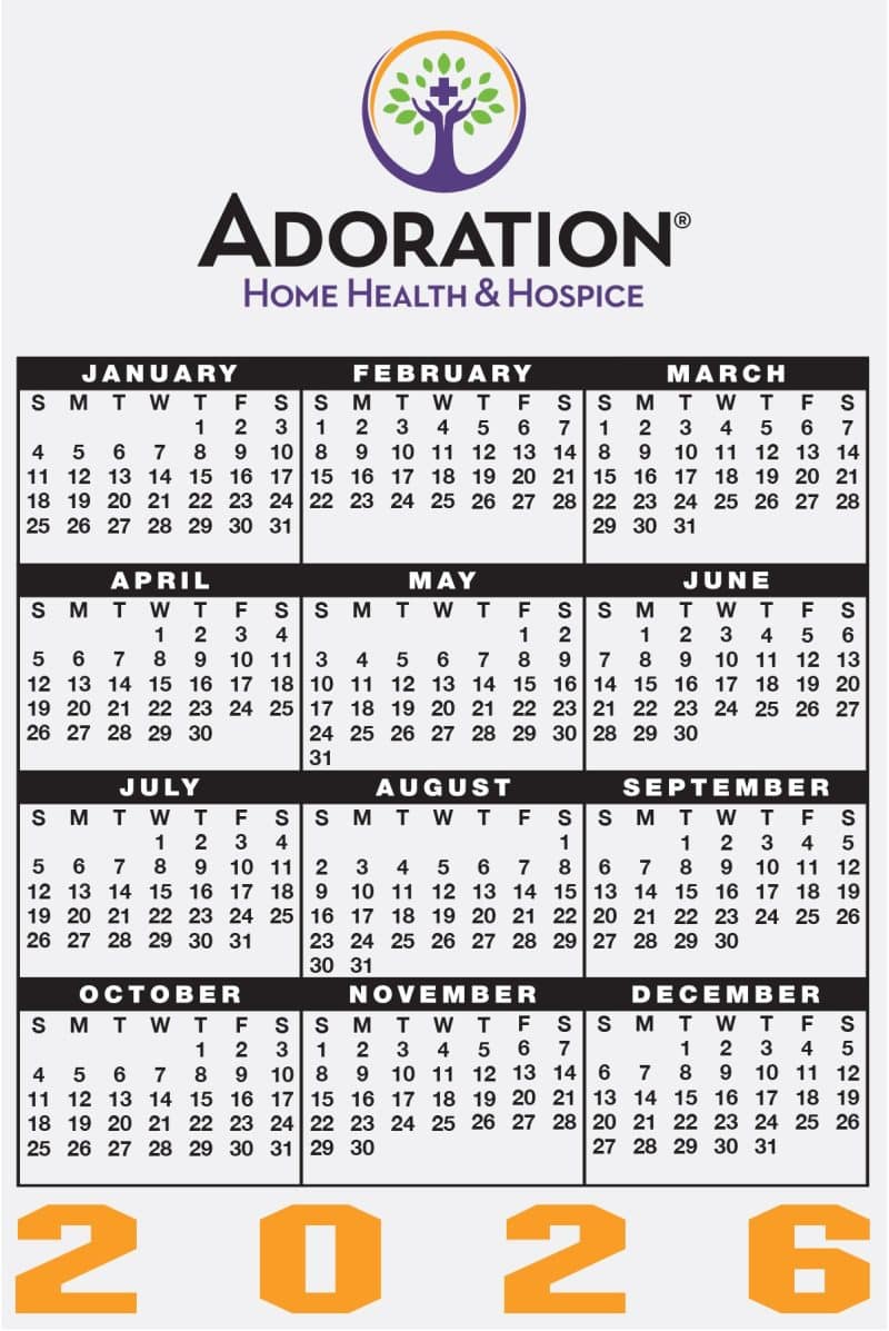 Custom Calendar Magnet (4"x 6")