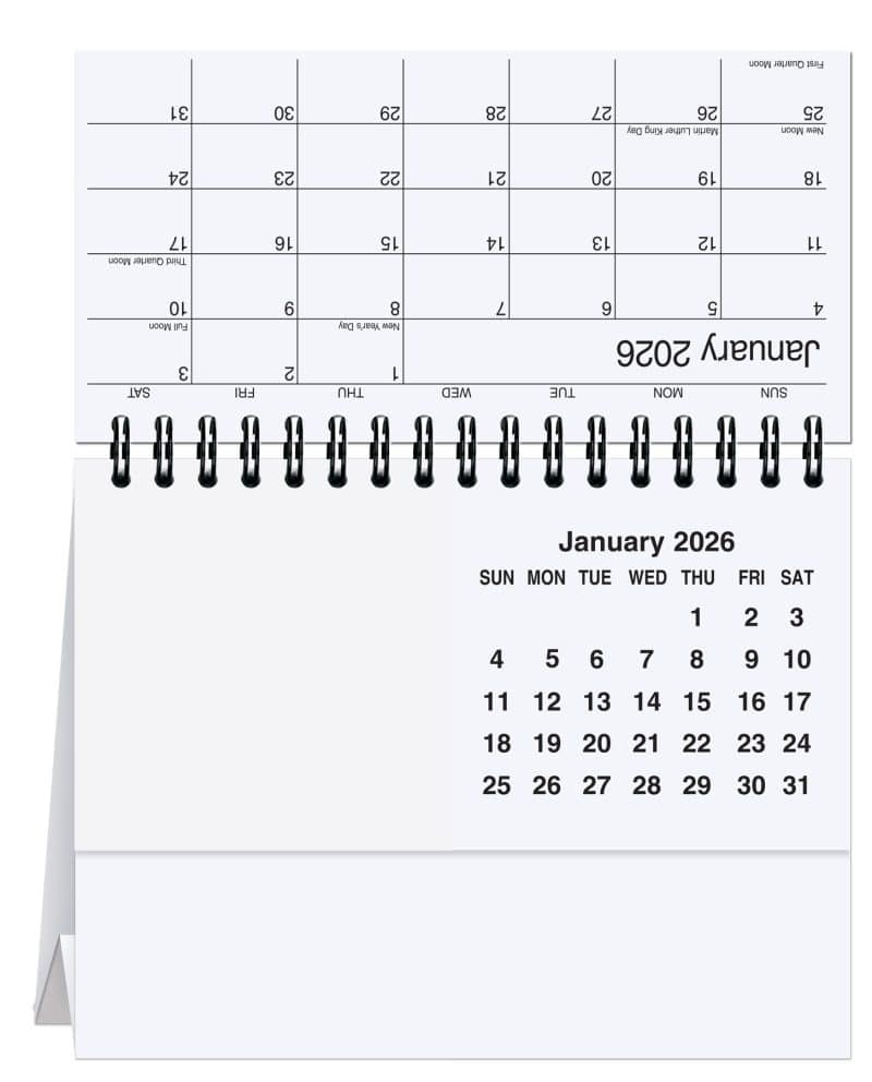 Custom Custom Photo Tent Desk Calendar (5 13/16"x 4 ½") - 1