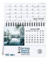 Custom Custom Photo Tent Desk Calendar (5 13/16"x 4 ½") - 2