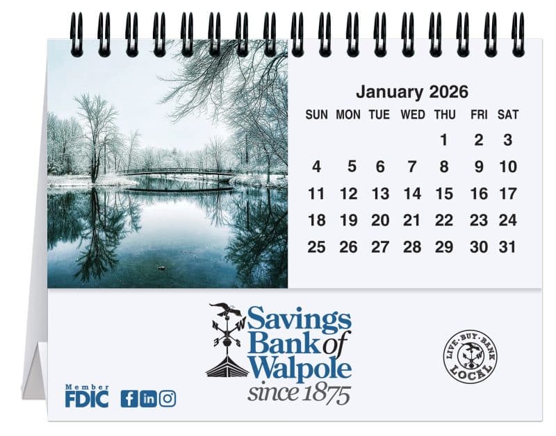 Custom Custom Photo Tent Desk Calendar (5 13/16"x 4 ½")