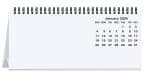 Custom Custom Photo Tent Desk Calendar (8 ¾"x 4") - 1