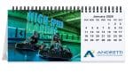 Custom Custom Photo Tent Desk Calendar (8 ¾"x 4")