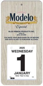 Custom Daily Wall Calendar (6"x 12 ¼") - 1