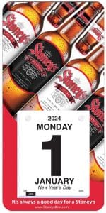 Custom Daily Wall Calendar (6"x 12 ¼") - 2