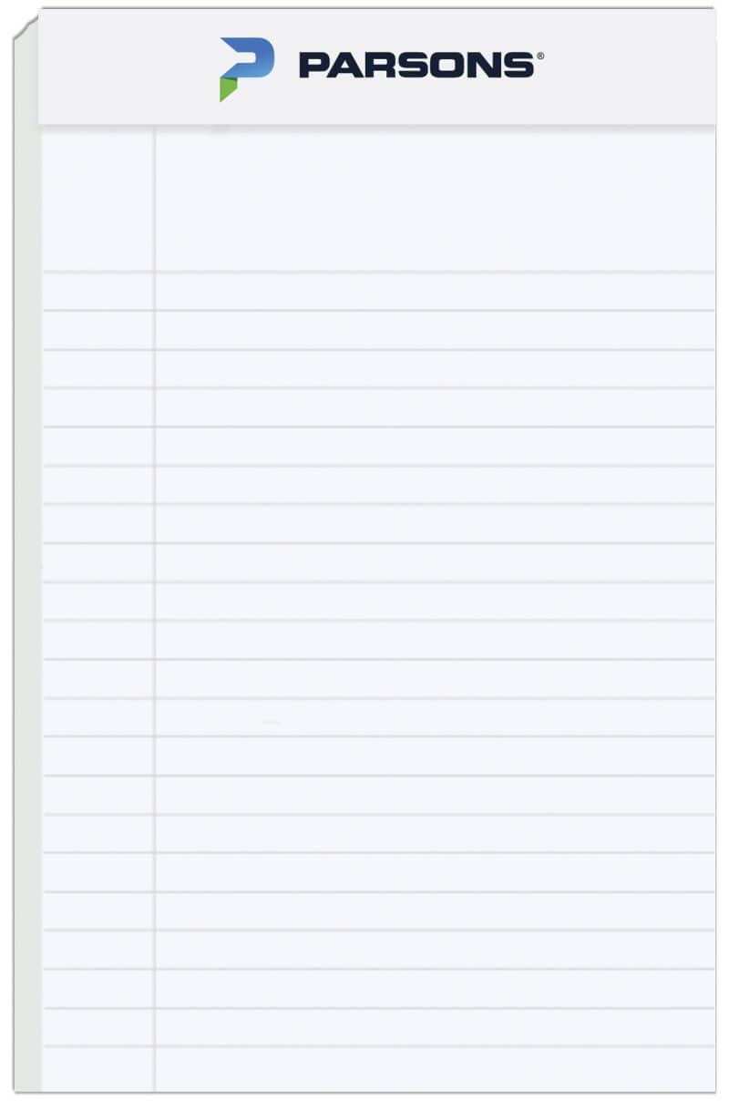 Custom Econo Legal Pads (5"x 8")