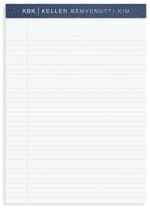 Custom Executive Legal Pads (8 1/8"x 11 ¾") - 6