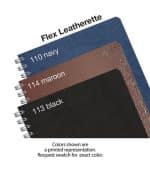 Custom Flex Weekly Planner w/Pen Safe Back - 1