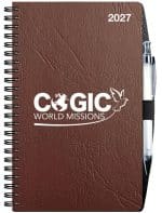 Custom Flex Weekly Planner w/Pen Safe Back