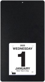 Custom Foil Stamped Daily Calendar (7"x 13") - 1