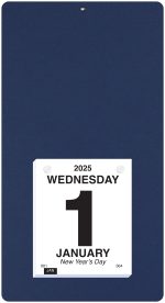 Custom Foil Stamped Daily Calendar (7"x 13") - 6