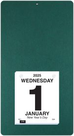 Custom Foil Stamped Daily Calendar (7"x 13") - 7