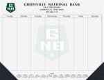 Custom Full Color 50 Sheet Desk Pad (21 ¾"x 17") - 9