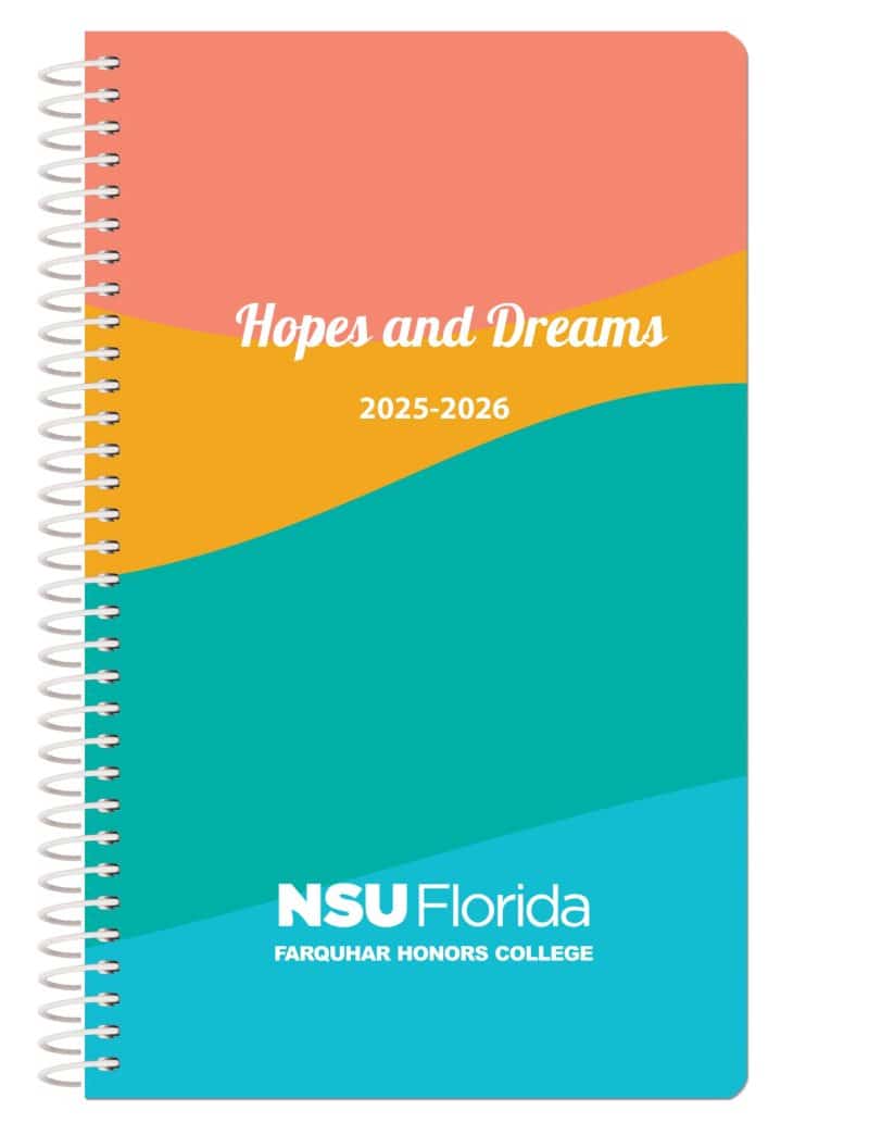 Custom Full Color Academic Weekly Planners (5 ¼"x 8 ¼")