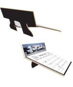 Custom Full Color Easel Back Calendar (6 ¼"x 6 3/8") - 2