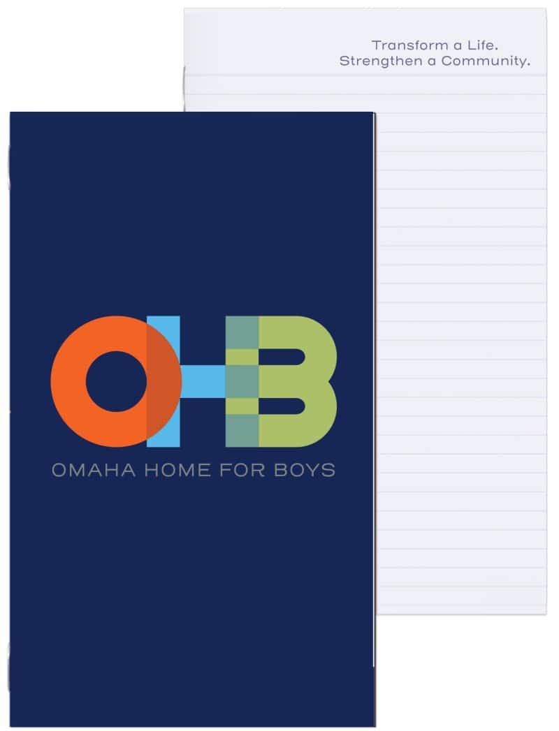 Custom Full Color Side Stapled Memo Books (5"x 8")