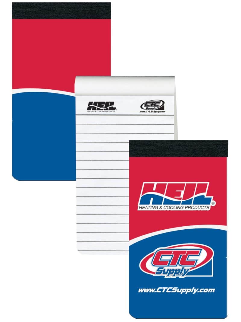 Custom Full Color Taped Memo Books - 1