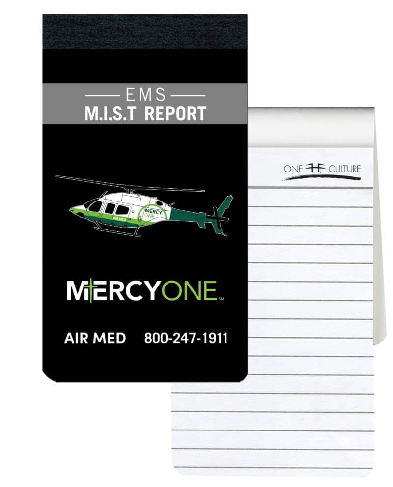 Custom Full Color Taped Memo Books