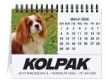 Custom Furever Friends Tent Desk Calendar (5 13/16"x 4 ½")