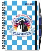 Custom Gloss Cover Academic Journal Planner w/Pen - 5