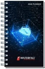 Custom Gloss Time Manager Calendar (5"x 8")