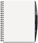 Custom Gloss Time Manager Calendar Planner w/Pen Safe Back (8 ¼"x 10 5/8") - 1