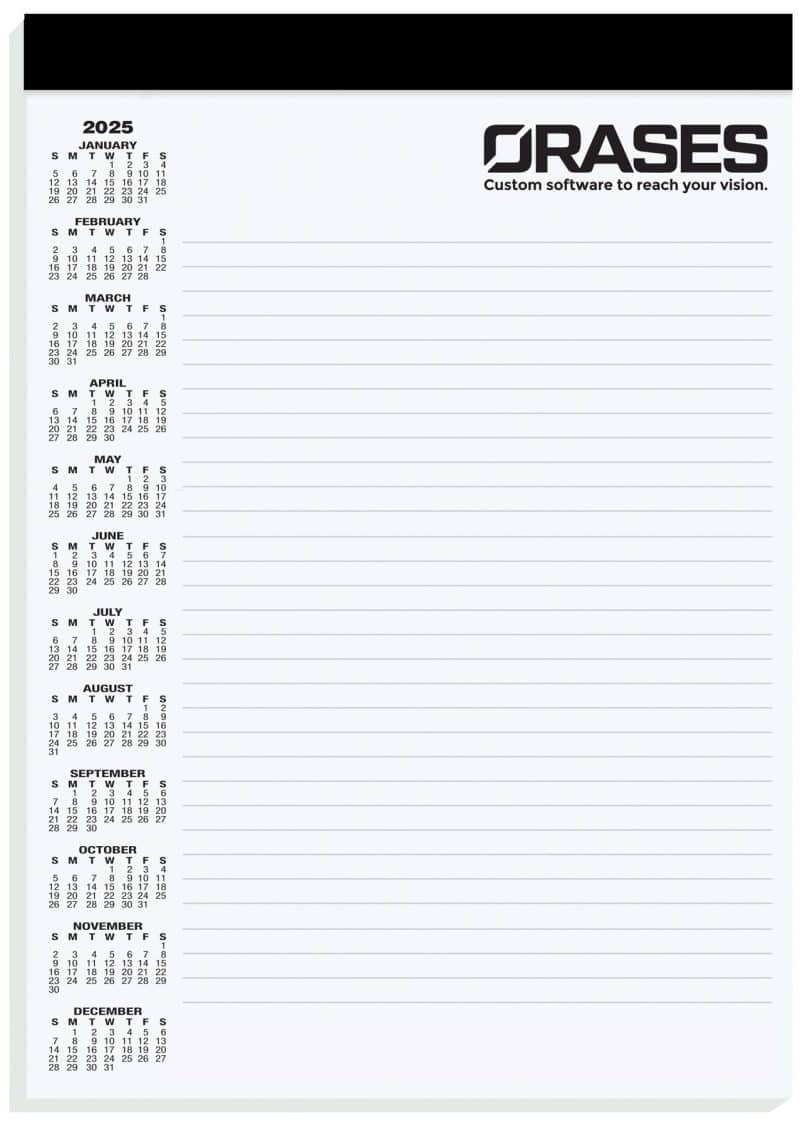 Custom Legal Pads w/Imprinted Sheets (8 ¼" x 11 ¾")