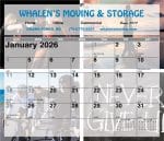 Custom Mini Tear-Off Sheet Calendar - Active Lifestyle