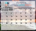 Custom Mini Tear-Off Sheet Calendar - American Coast - 2