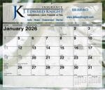 Custom Mini Tear-Off Sheet Calendar - Fauna - 2