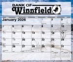 Custom Mini Tear-Off Sheet Calendar - Scenic Water - 2