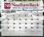Custom Mini Tear Off Sheet Calendar - Waterways - 2