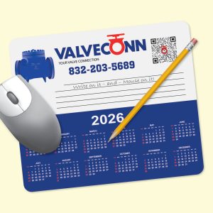 Custom MousePaper® 7.25"x8.5"x.015" Calendar MousePad