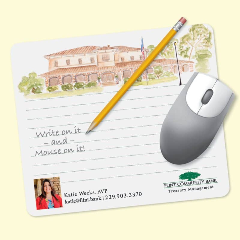 Custom MousePaper® 7.25"x8.5"x.015" MousePad