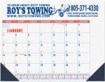 Custom Patriotic Calendar Desk Pad w/1 Color Imprint (21 ¾"x 17") - 3