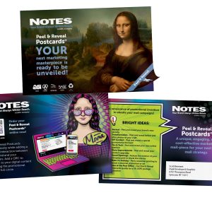 Custom Peel & Reveal Postcards- 5.5" x 8.5"
