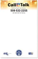 Custom Premium Full Color Scratch Pads w/100 Sheets (5"x 8") - 2