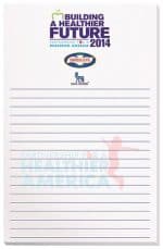 Custom Premium Full Color Scratch Pads w/100 Sheets (5"x 8") - 3