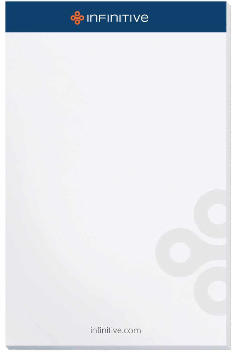 Custom Premium Full Color Scratch Pads w/100 Sheets (5"x 8")