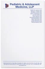 Custom Premium Full Color Scratch Pads w/50 Sheets (5"x 8") - 4