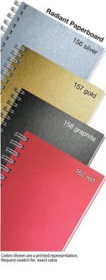 Custom Radiant Journal w/Pen & 100 Sheets (4"x 6") - 1