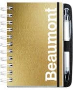 Custom Radiant Journal w/Pen & 100 Sheets (4"x 6") - 2