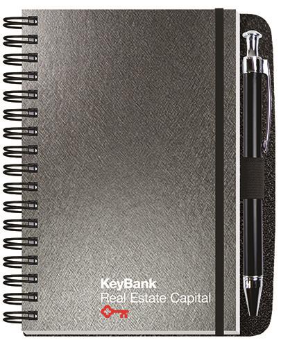 Custom Radiant Journal w/Pen (4"x 6") - 2