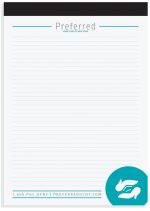 Custom Recycled Legal Pads (8 ½"x 11 ¾") - 1