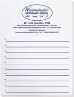 Custom Recycled Scratch Pads w/100 Sheets (4 1/8"x 5 3/8")